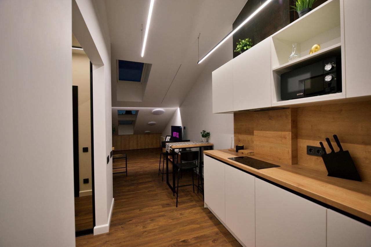 Last Floor Two Level Apartment With Fantastic View リガ エクステリア 写真