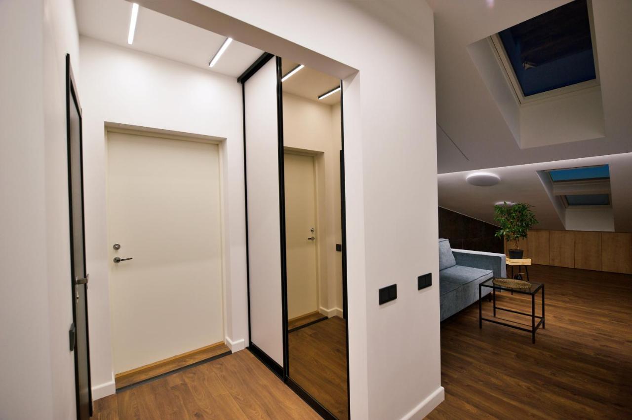 Last Floor Two Level Apartment With Fantastic View リガ エクステリア 写真